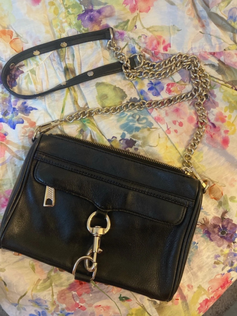 Rebecca Minkoff mini Mac gold hardware
